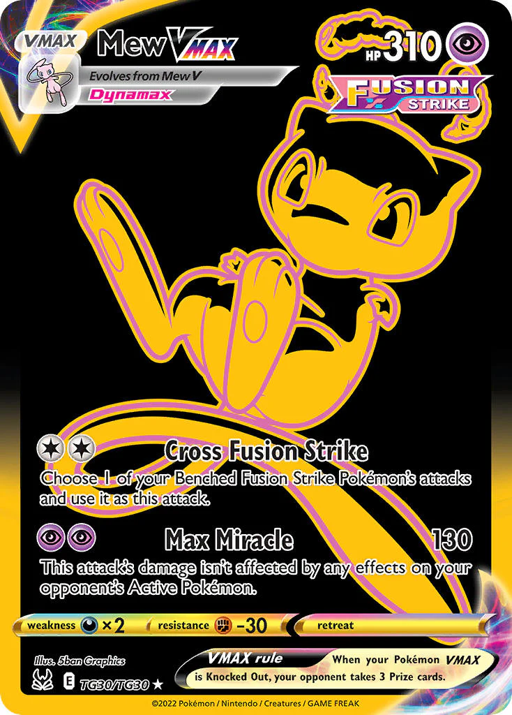Lost Origin TG30 Mew VMAX