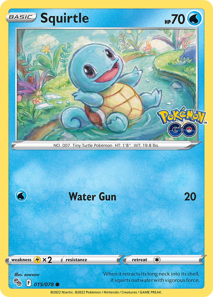 Pokemon GO 015 Squirtle
