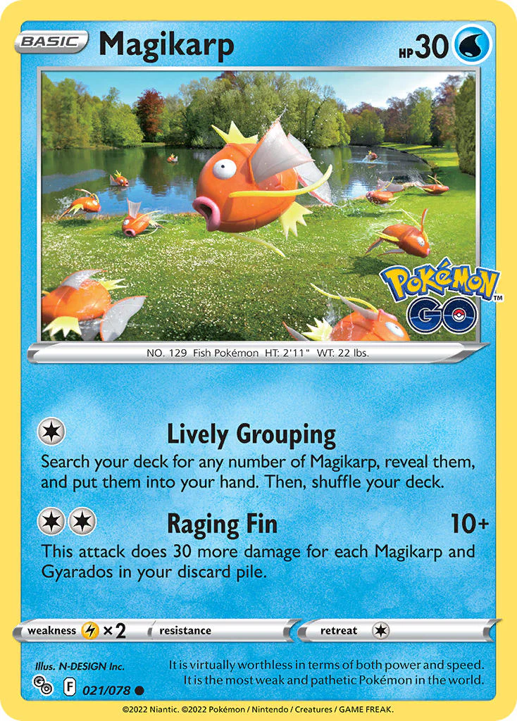 Pokemon GO 021 Magikarp