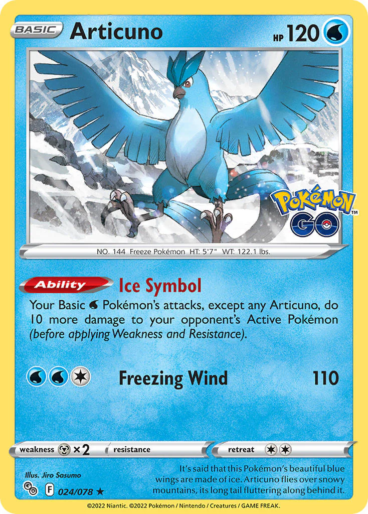 Pokemon GO 024 Articuno