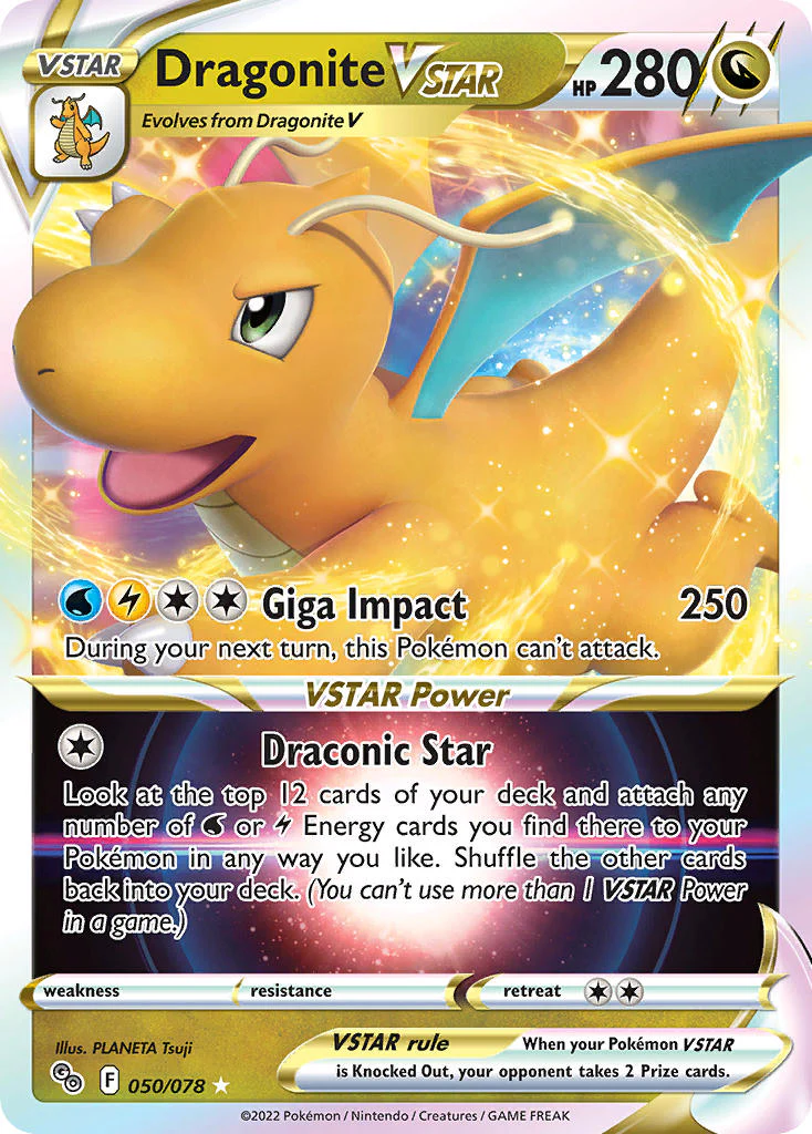 Pokemon GO 050 Dragonite VSTAR