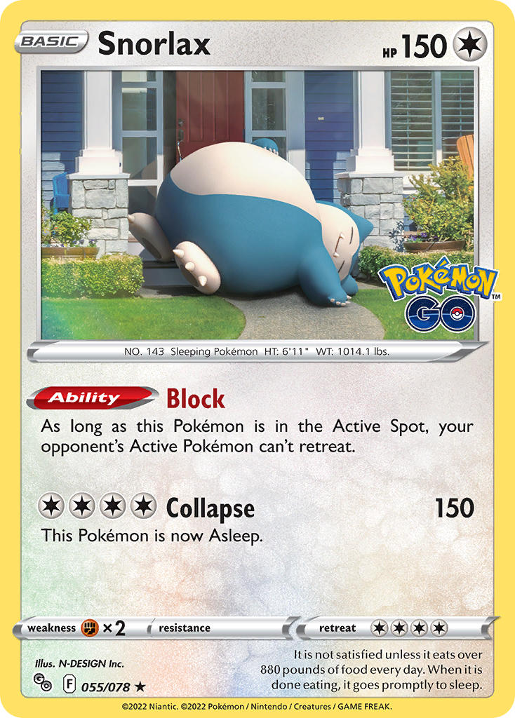 Pokemon GO 055 Snorlax