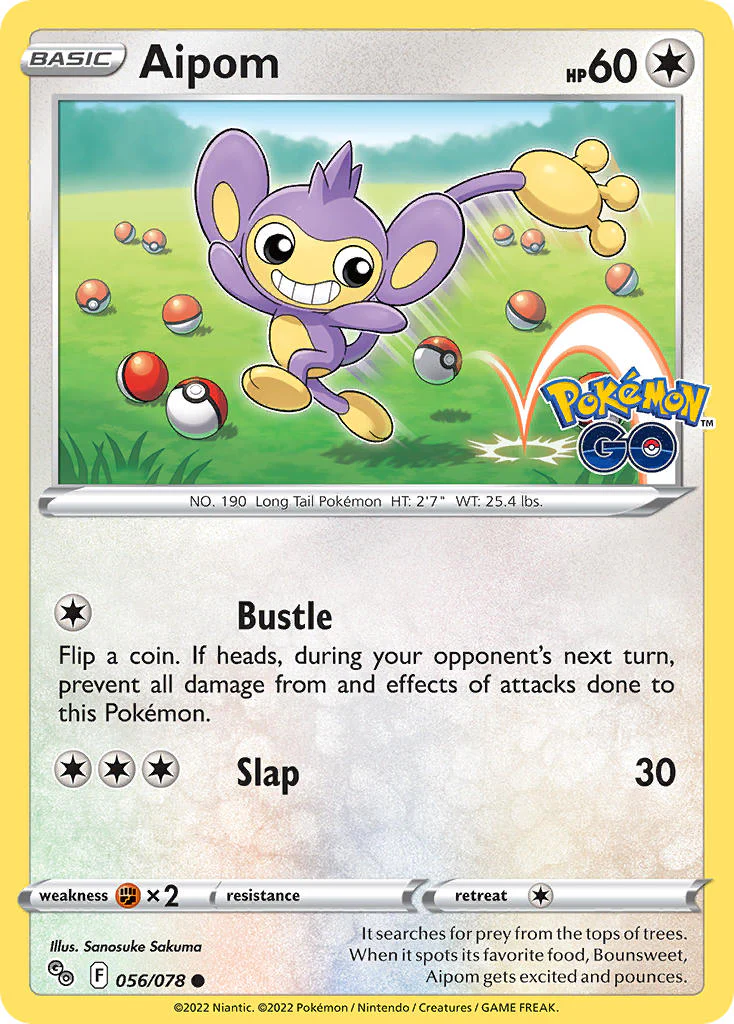 Pokemon GO 056 Aipom