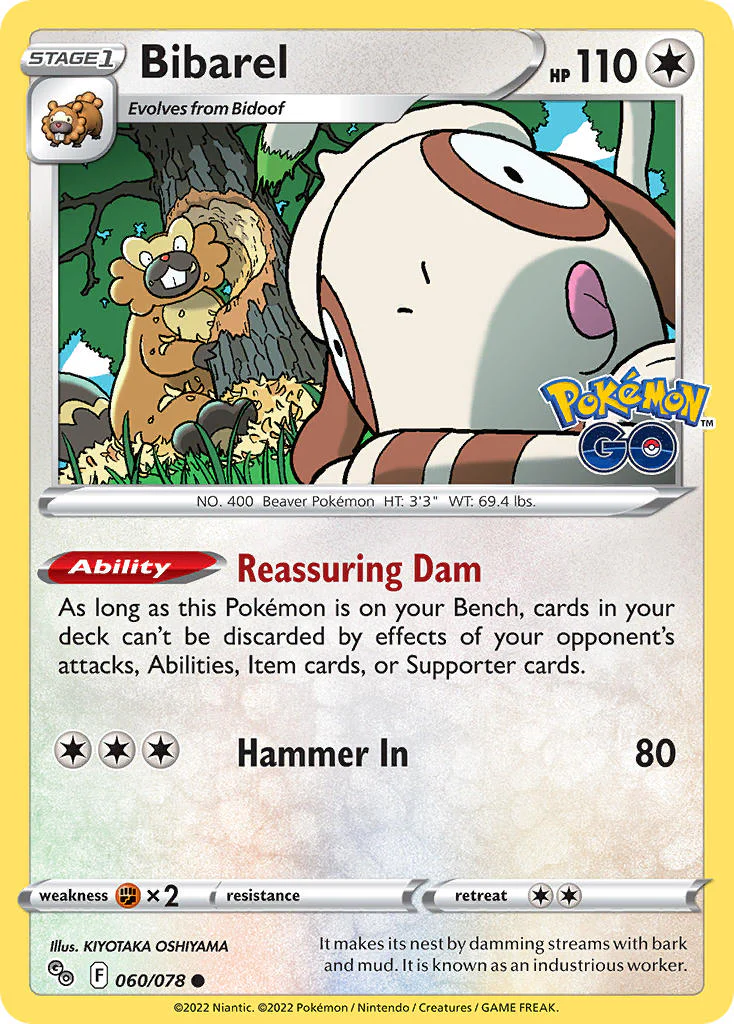 Pokemon GO 060 Bibarel