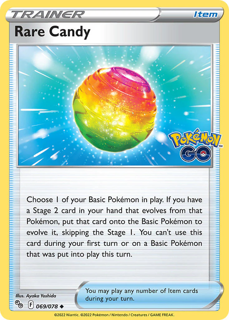 Pokemon GO 069 Rare Candy
