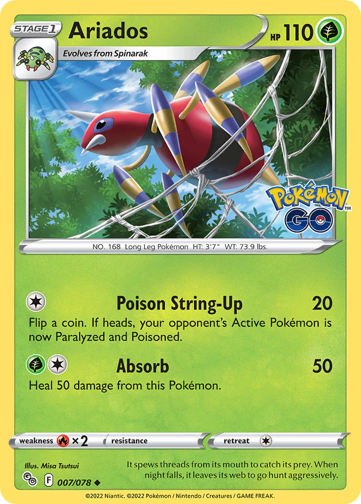 Pokemon GO 007 Ariados