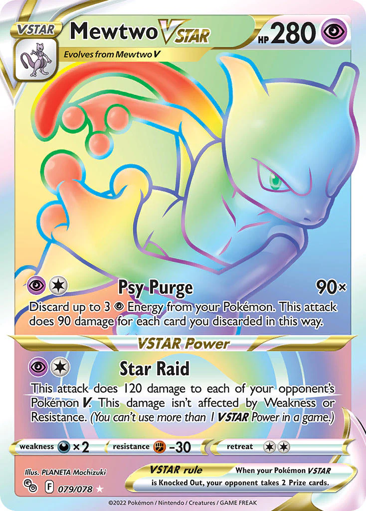 Pokemon GO 079 Mewtwo VSTAR