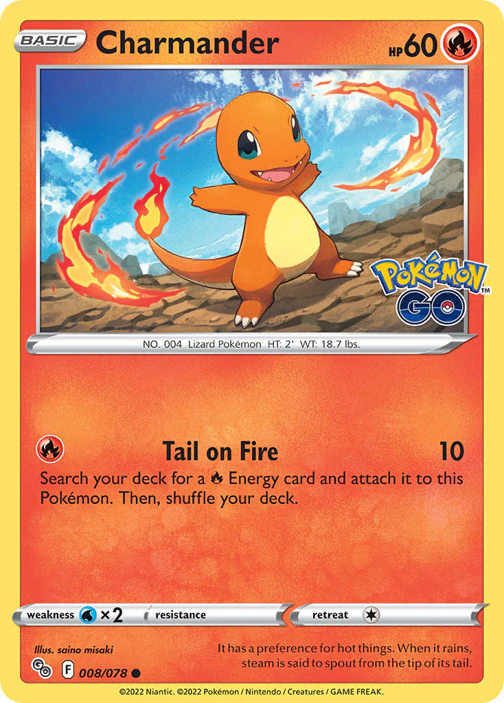 Pokemon GO 008 Charmander