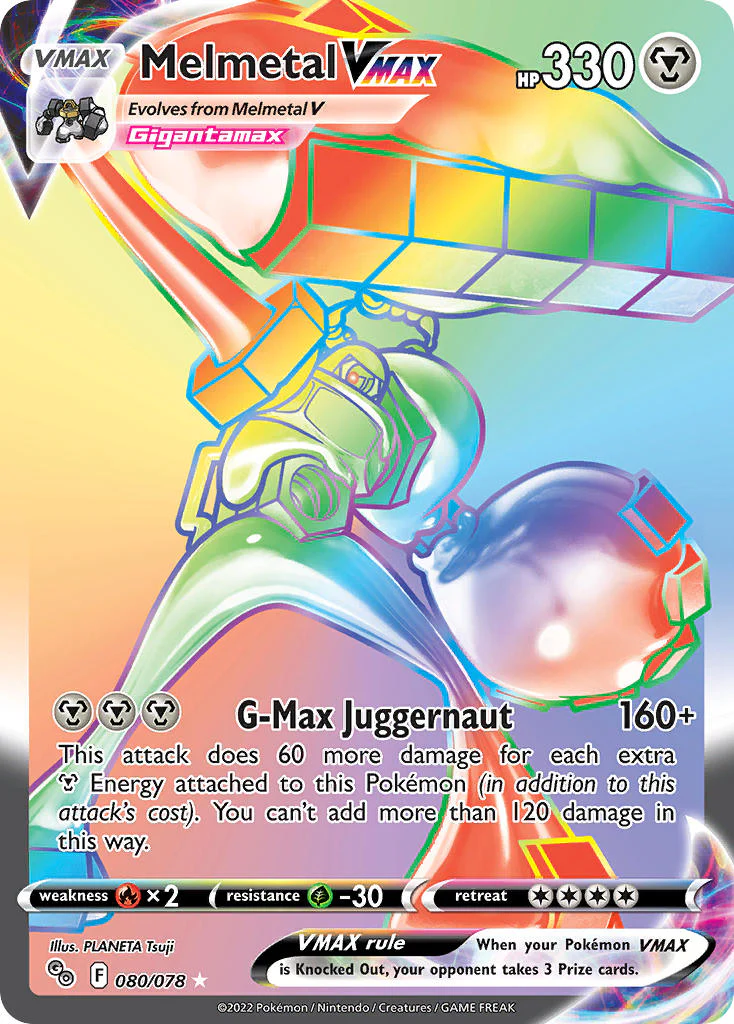 Pokemon GO 080 Melmetal VMAX