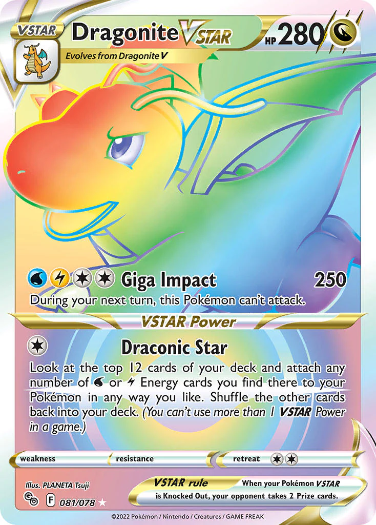 Pokemon GO 081 Dragonite VSTAR