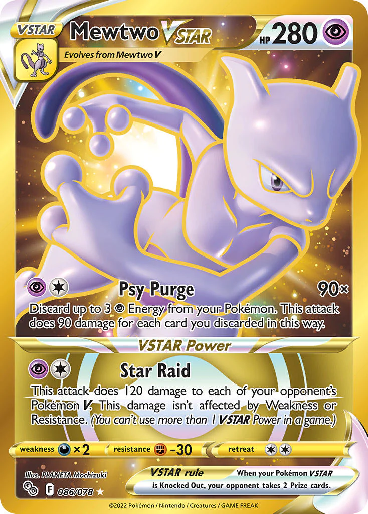 Pokemon GO 086 Mewtwo VSTAR