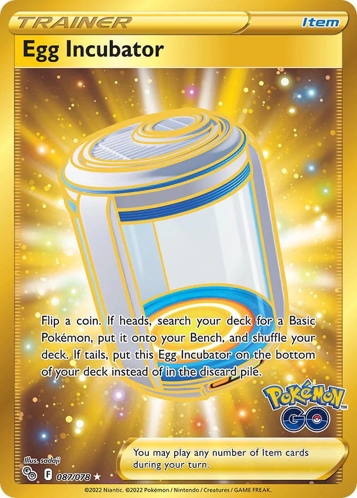 Pokemon GO 087 Egg Incubator