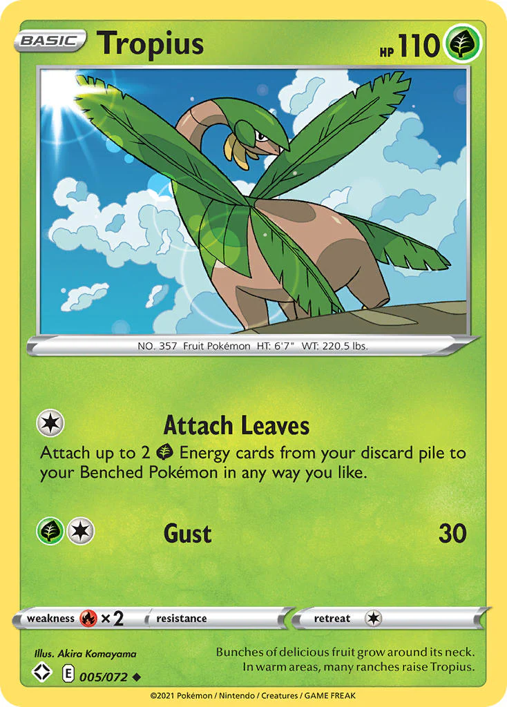 Shining Fates 005 Tropius