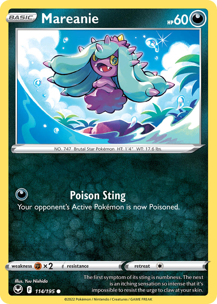 Silver Tempest 114 Mareanie