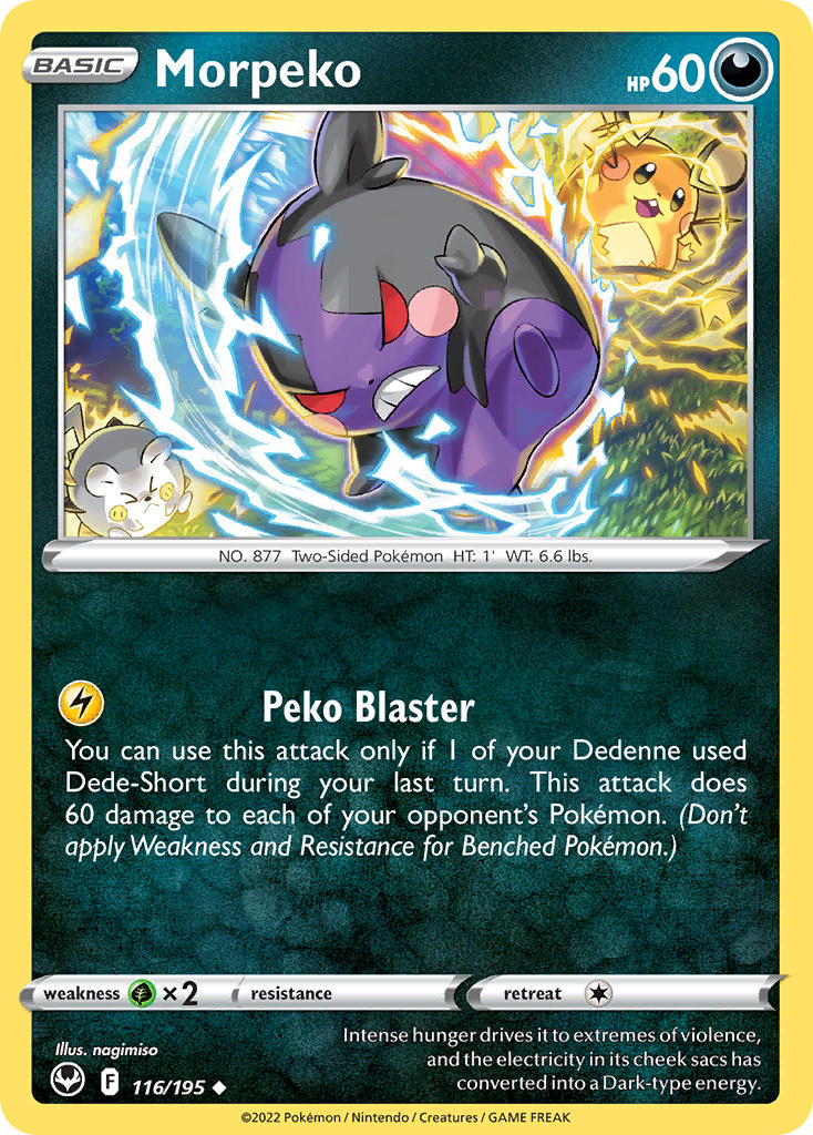Silver Tempest 116 Morpeko