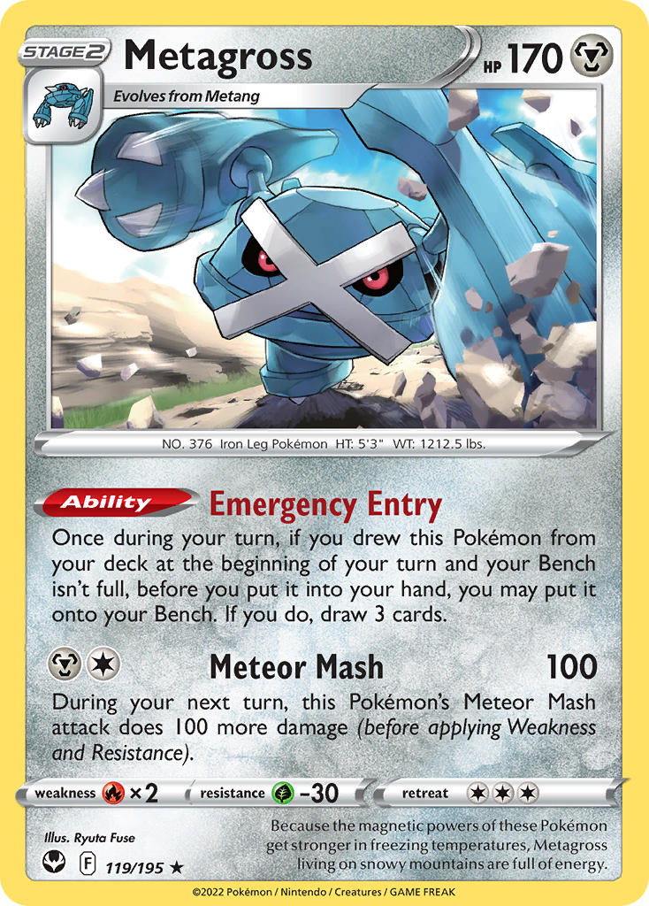 Silver Tempest 119 Metagross