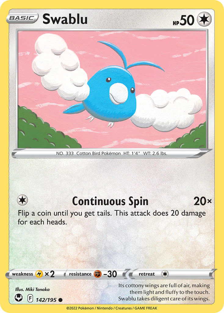 Silver Tempest 142 Swablu