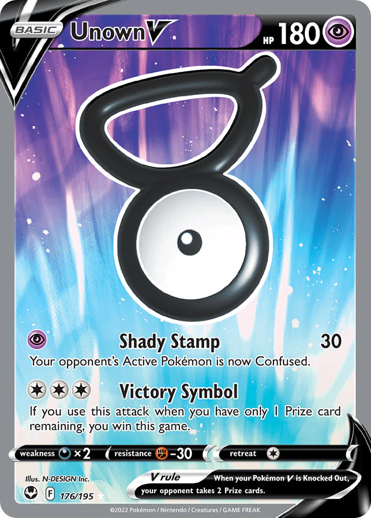 Silver Tempest 176 Unown V