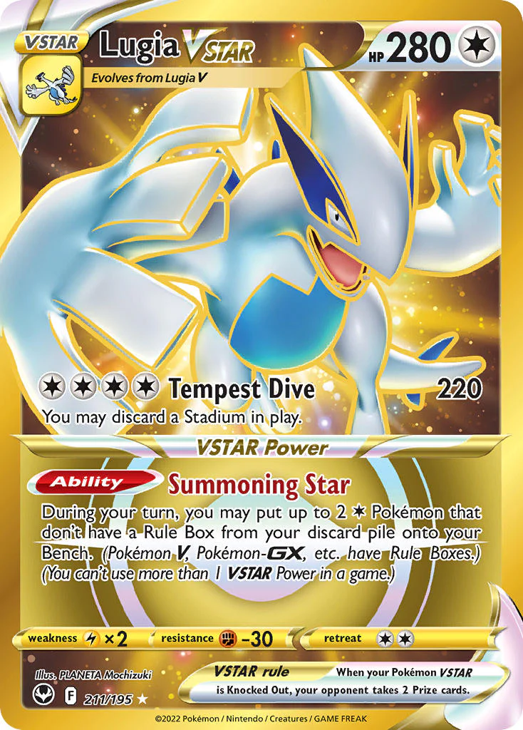 Silver Tempest 211 Lugia VSTAR