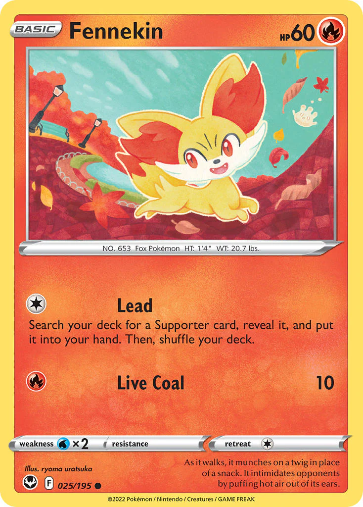 Silver Tempest 025 Fennekin