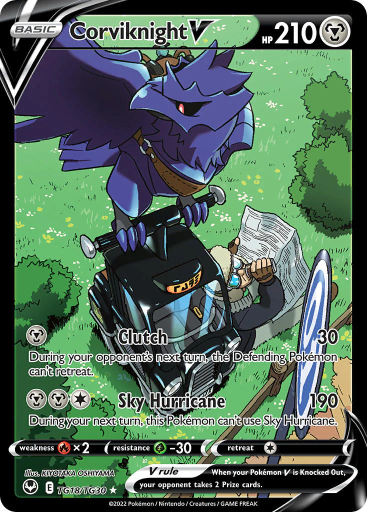 Silver Tempest TG18 Corviknight V