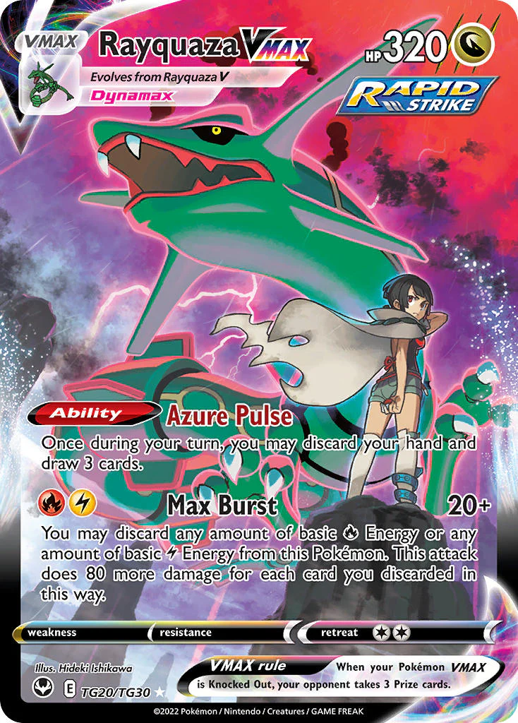 Silver Tempest TG20 Rayquaza VMAX