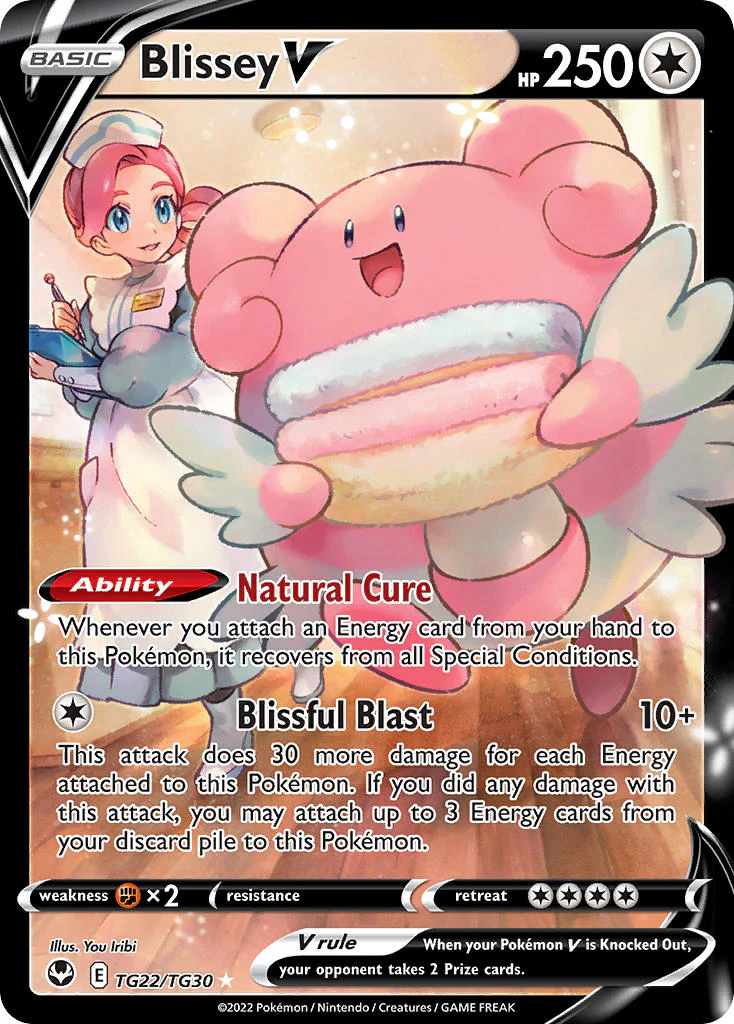 Silver Tempest TG22 Blissey V