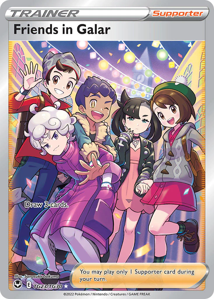 Silver Tempest TG23 Friends in Galar