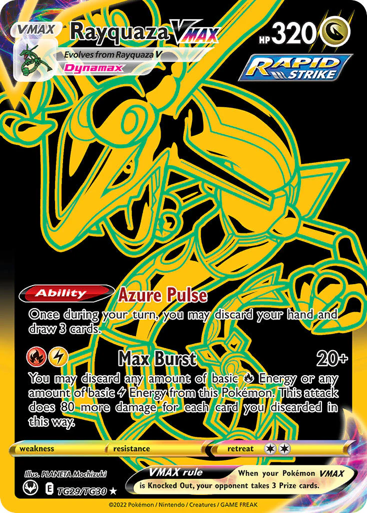 Silver Tempest TG29 Rayquaza VMAX