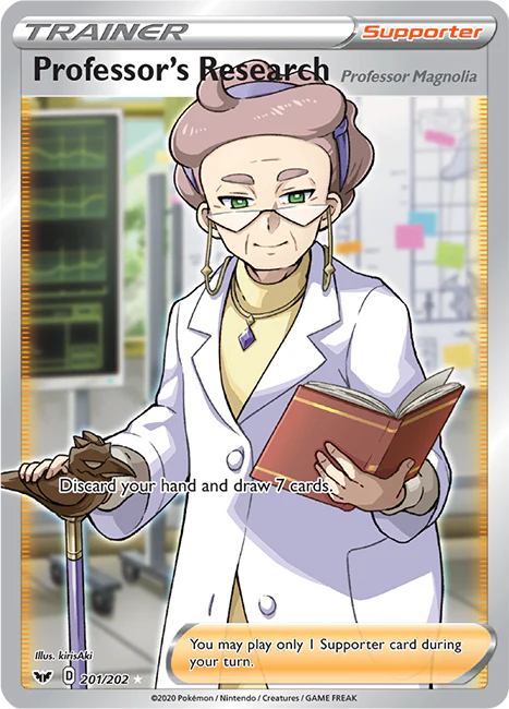Sword and Shield Base 201 Professor's Research