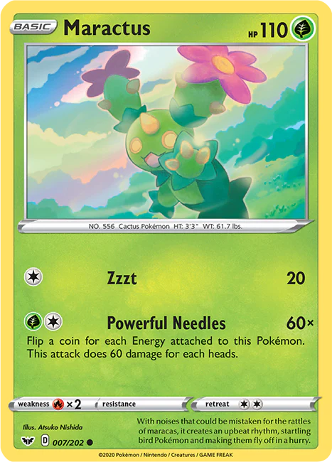 Sword and Shield Base 007 Maractus