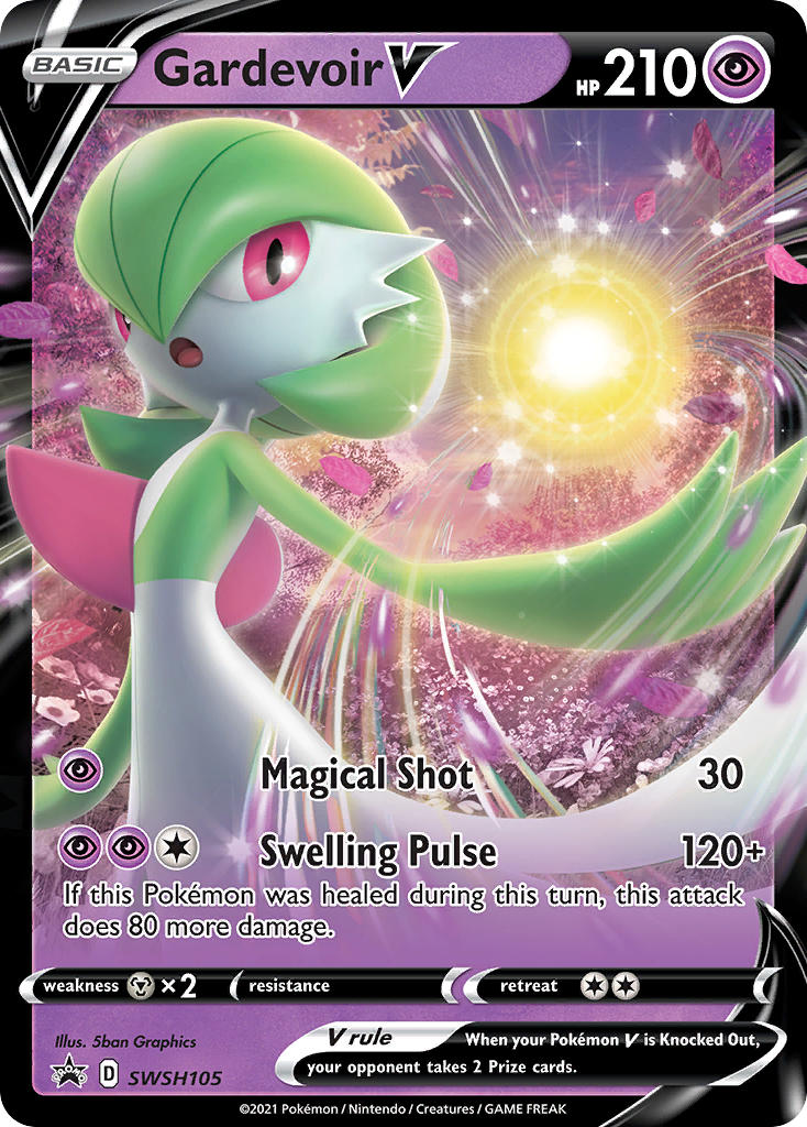 SWSH Black Star Promos 105 Gardevoir V