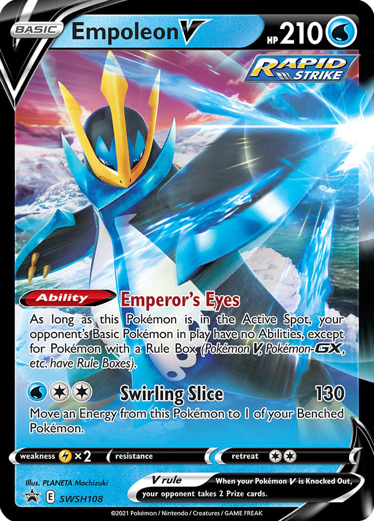 SWSH Black Star Promos 108 Empoleon V