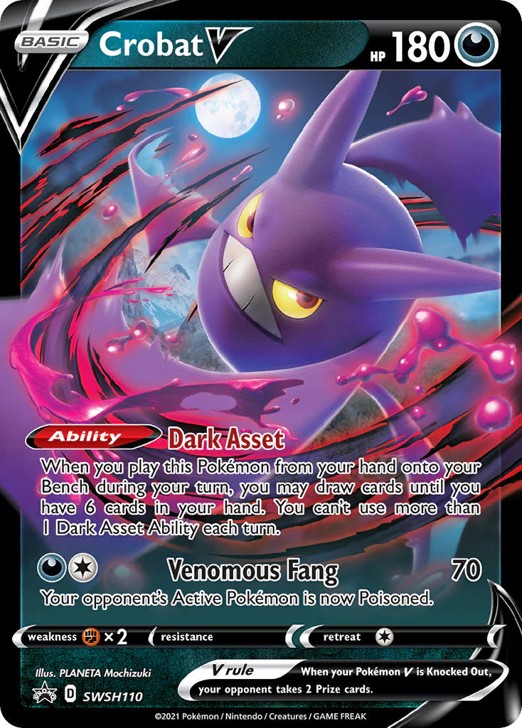 SWSH Black Star Promos 110 Crobat V