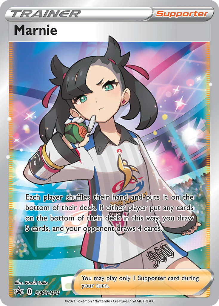 SWSH Black Star Promos 121 Marnie