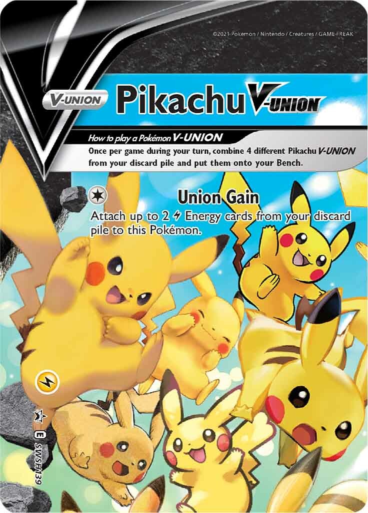 SWSH Black Star Promos 139 Pikachu V-Union