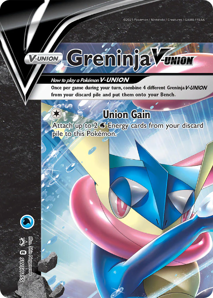 SWSH Black Star Promos 155 Greninja V-Union