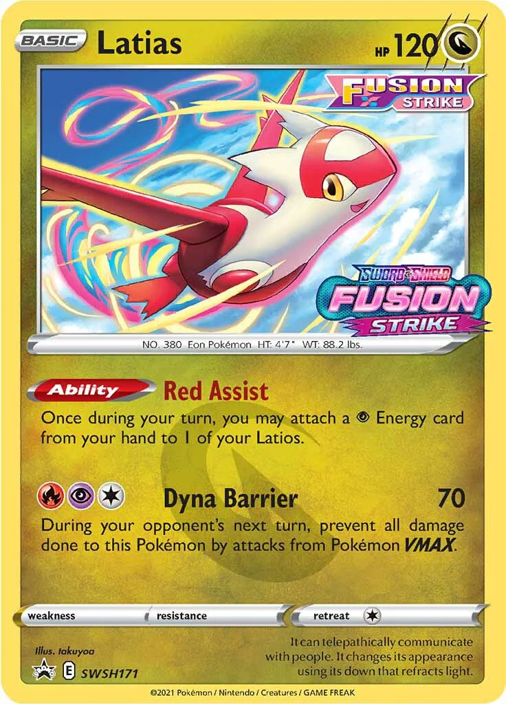 SWSH Black Star Promos 171 Latias
