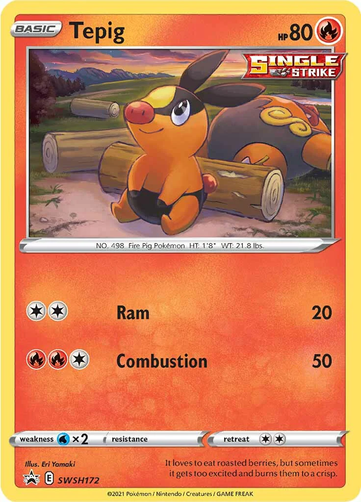 SWSH Black Star Promos 172 Tepig