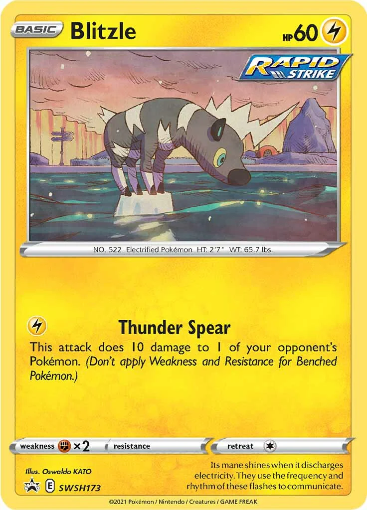 SWSH Black Star Promos 173 Blitzle