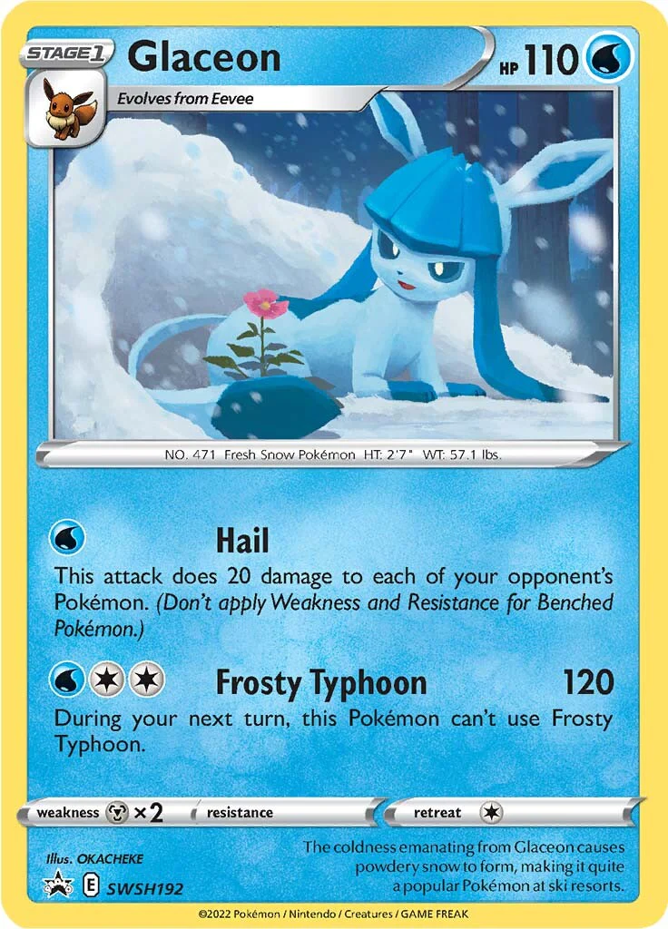 SWSH Black Star Promos 192 Glaceon
