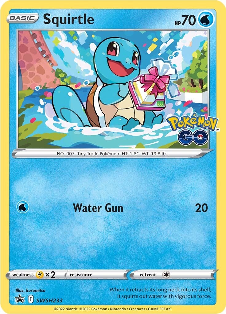 SWSH Black Star Promos 233 Squirtle