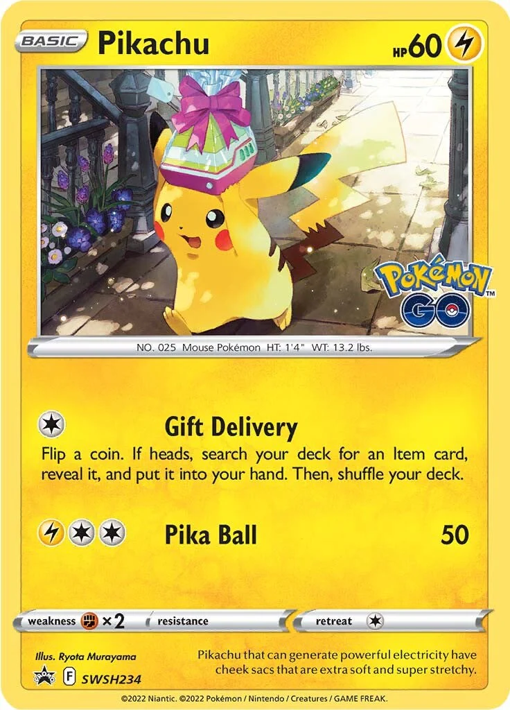 SWSH Black Star Promos 234 Pikachu