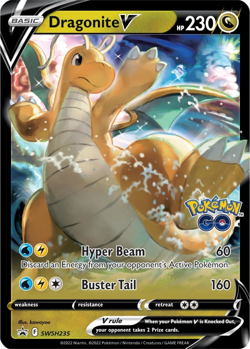 SWSH Black Star Promos 235 Dragonite V