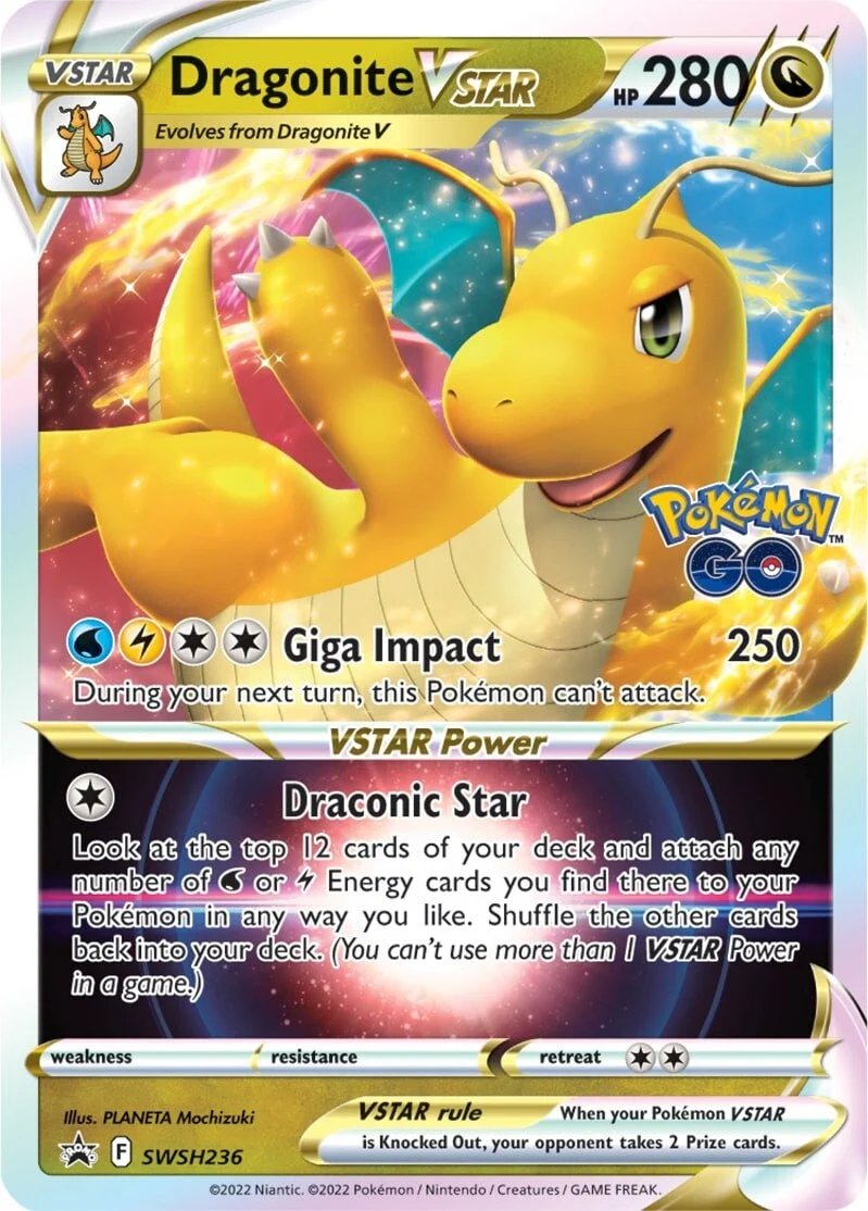 SWSH Black Star Promos 236 Dragonite VSTAR