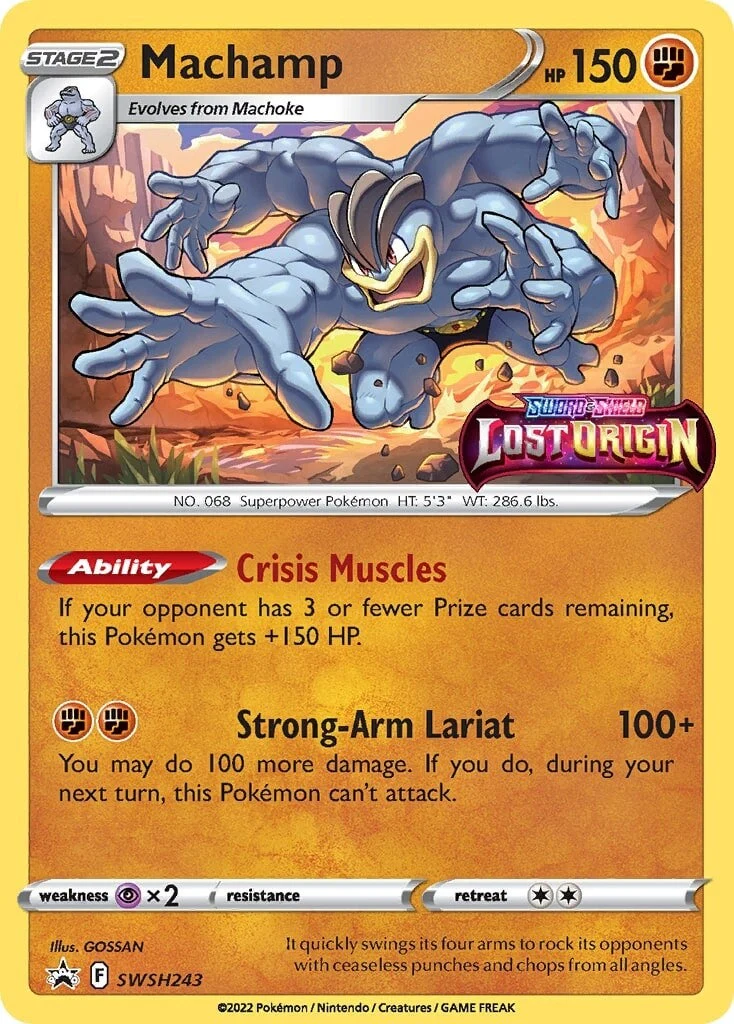 SWSH Black Star Promos 243 Machamp