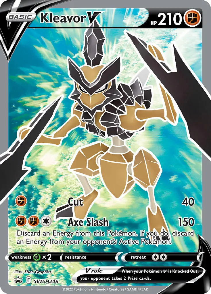 SWSH Black Star Promos 248 Kleavor V