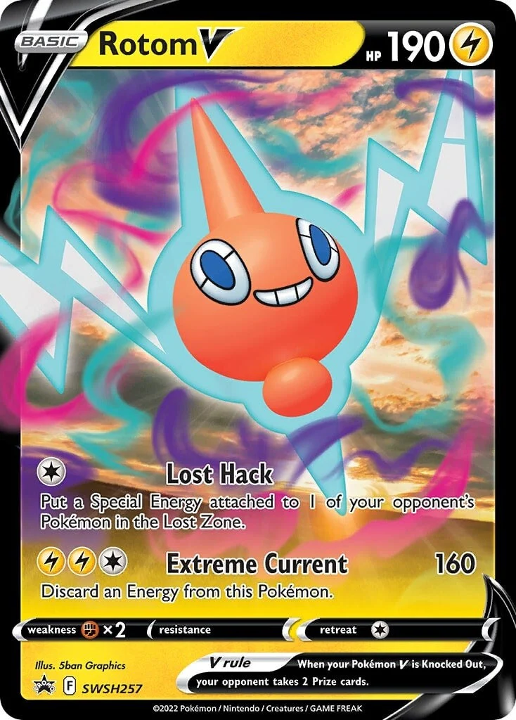 SWSH Black Star Promos 257 Rotom V