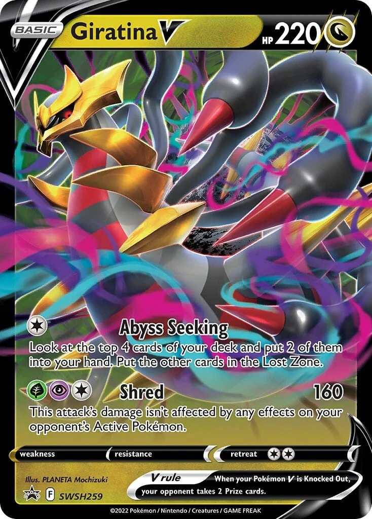 SWSH Black Star Promos 259 Giratina V