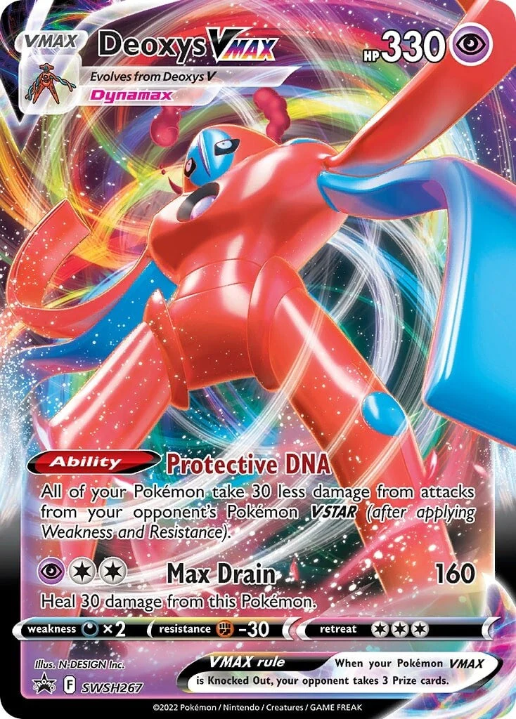 SWSH Black Star Promos 267 Deoxys VMAX